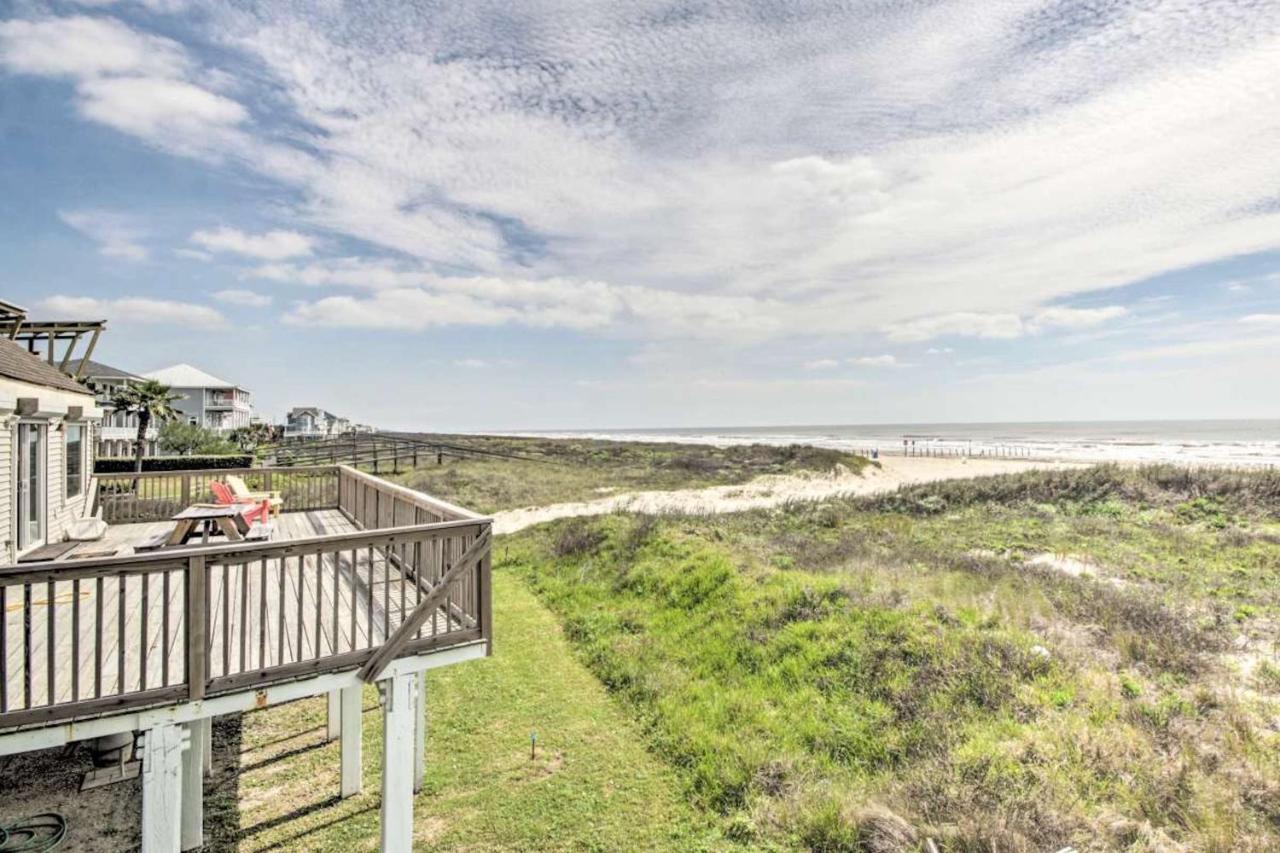 Gulf Front Retreat Villa Galveston Kültér fotó